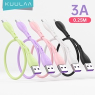 Kuulaa 3A Type C Fast Charging Cable 0.25m