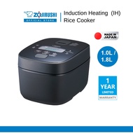 ZOJIRUSHI IH RICE COOKER & WARMER - NW-QAQ10/18