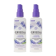 CRYSTAL™ Mineral Deodorant Spray- Body Deodorant With 24-Hour Odor Protection, Lavender & White Tea 
