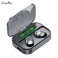 Bluetooth-compatible 5.3 Earbuds Wireless Earphones with Automatic Pairing Waterproof Wireless Earbuds with Led Display and Noise Cancelling Bluetooth 5.3 for Sports