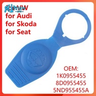 1K0955455 Car Windshield Wiper Washer Fluid Reservoir Tank Bottle Cap Cover 8D0955455 for VW Golf Pa