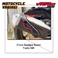 Vario 160 motorbike sticker Vario 160 exhaust Vario 160 exhaust Cover Rubber