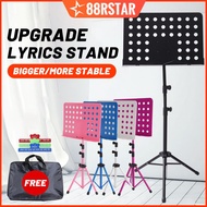 Portable Sheet Music Stand Lifting Guitar Music Stand Heavy Adjustable Sheet Lyrics Stand With Bag