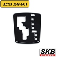 ครอบเกียร์ ALTIS  ครอบเกียร์ AUTO ALTIS ปี2008-2013 เครื่อง 1.6(เท่านั้น) ครอบเกียร์ลายไม้ ครอบเกียร์เคฟล่าร์ ฝาครอบเกียร์อัลติสปี2008-2013