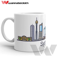 Sydney Australia Mug Sydney Australia Souvenir Sydney Australia Mug World City Sydney v1