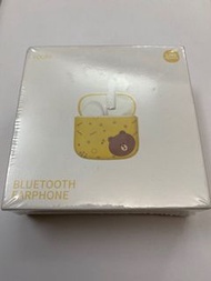 (包郵) Line Friends Brown 熊大 無綫藍牙耳機 Bluetooth earphones