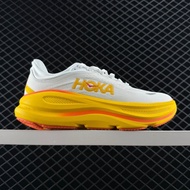 HOKA Bondi 9 รองเท้าวิ่งถนนดูดซับแรงกระแทกสำหรับผู้ชายและผู้หญิง รองเท้ากีฬาลำลองพื้นหนา