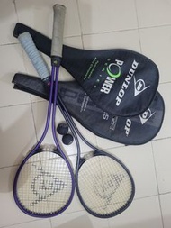 壁球拍一對，Dunlop Power Series Tennis Rackets