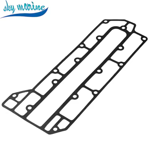 6H3-41114 6H3-41114-00 Gasket Exhaust For Yamaha 60HP Outboard Engine Parsun Powertec 6H3-41114-A0 6