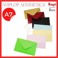 (1 Pack 10 Pcs) RAPIBOX Aesthetics Envelopes A7