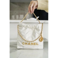 Chanel Proper King Fried Grass Harvester Walking White Fumei~All Expected mini 22bag23s Spring Summe