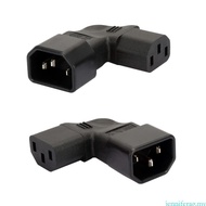 jenniferag.my IEC Male C14 PDU-server Power Adapter IEC320 C14 3-pole Power Converter Connector to F
