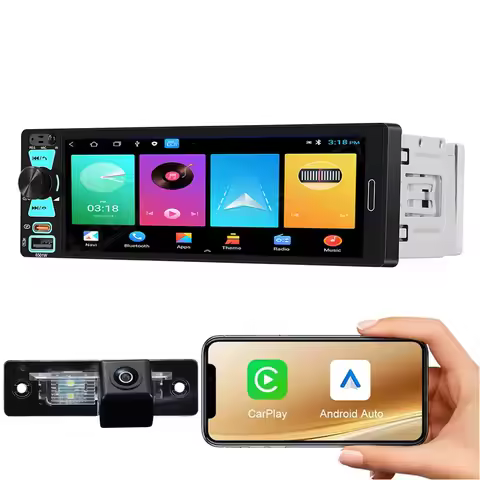 Android Auto Car radio Carpaly GPS Navigation+HD Reverse camera For BMW 3 5 6 7er E30 E34 E36 Z3 E12