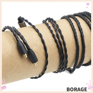 BORAG MMCX to Type C Headphone Cable, 120cm / 47.24in Built In Microphone 4-Strand Braided Upgrade C