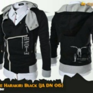 Harakiri Deathnote Black Premium Sweater Jacket Men's Jacket/ Anime Hoodie/ Anime Jacket/