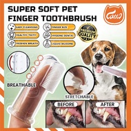 CATTO Super Soft Pet Finger Toothbrush Dog Brush Addition Bad Breath Tartar Teeth Care Dog Cat Clean
