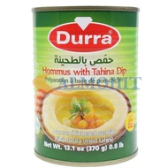 Durra Hummus With Tahina Dip, hommus 370G حمص