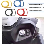 YAMAHA Modified Electric Door Lock Cover Key Door Cover Key Cover Decorative Cover AEROX Logo for YA
