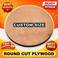 Custom size custom measurement Round Cut Plywood