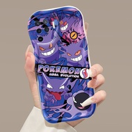 Casing HP OPPO A94 F19 Pro Reno 5F Reno 5 Lite Reno5 F Reno5 Lite Case Casing Cute Cartoon Pokémon Gengar Colorful Pattern HP Softcase Wave Limit Phone Casing