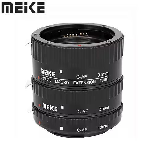 Meike AF Auto Focus Macro Extension Tube Adapter Ring for Canon EF Mount 760D 700D 90D 80D 70D 5D 6D