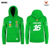 Hoodie Jaket Sweater Team Ferrari Scuderia 2026 F1 Formula One Leclerc 16