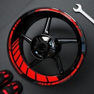 17-Inch PVC Pelekat Dekal Rim Jalur 17-Inci PVC untuk Motosikal