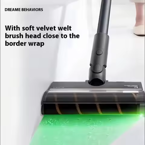 Dreame V16PRO V12S V11 V12 T10 T20 T30 T20pro T30NEO V16S V12pro Roller Brush With Green LED Dust So