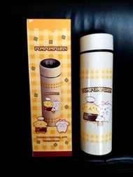 布丁狗 LED 智能保温瓶 智能保温杯 温度顯示 保温 保冷 304不銹鋼 內置茶隔 暖水壺 保温壺 布甸狗 水壺 保温杯 咖啡杯 咖啡壺 咖啡瓶 Sanrio Co Ltd Pompompurin 