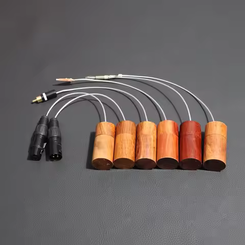 Audiophile tourmaline static eliminator HiFi Audio Ground Loop Noise Isolator Filter GND Eliminate S