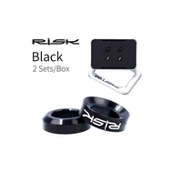 【Fera123】 Ro jozor RISK 4PCS MTB Road Bike M6 Titanium Disc Brake Screws Washer Spacer Caliper Gaske