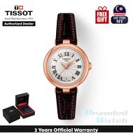 [Official Warranty] Tissot T126.010.36.013.00 Women's Bellissima Small Leather Strap Watch T1260103601300