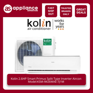 Kolin 2.6HP Smart Primus Split Type Inverter Aircon KSM-IW26WAE-7J1M