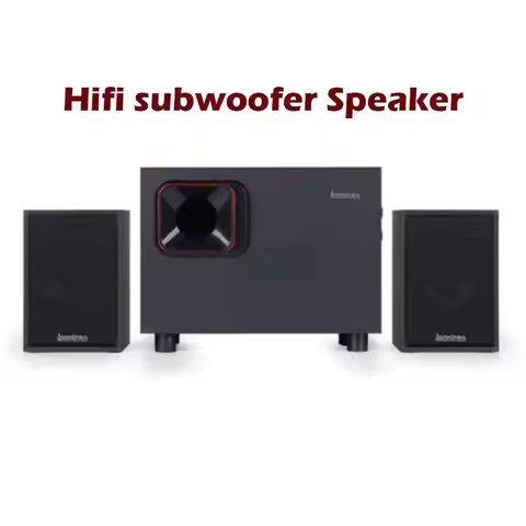 4 inch 30W 2.1 Hifi Subwoofer Active Speaker Computer Multimedia Home Desktop Subwoofer Stereo surro