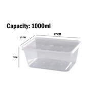 1000ml Microwave Container Food Container / Take Away Container / Bekas Makanan