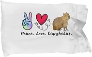 SpreadPassion Capybaras Pillow Case, Capybaras Gift Idea, Gift for Capybaras Lover, Birthday Christmas Basket Gag Gift Idea