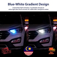 1PC Color Change White Car T10 LED C5W Festoon Light Bulb Car Magic LED