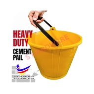 Cement Pail Water Pail Tong Simen Baldi Simen Baldi Kuning Construction Plastic Pail