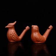 Mud Whistle Old-fashioned 80s Purple Sand Water Bird Whistle Ceramic Bird Whistle Cartoon Bird Barki