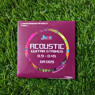 One Set of Dluxe Acoustic Guitar Strings Size 0.9