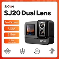 78 Fkwihiabm SJCAM กล้อง SJ20เลนส์คู่4K กันน้ำ5G WiFi หน้าจอสัมผัสกล้อง Action Camera กล้องกีฬาหมวกก