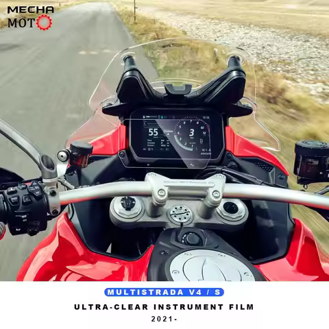 Motorcycle Scratch Cluster Screen Dashboard Protection Instrument Film For Ducati Multistrada V4 Pik