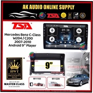 T5 DSP CarPlay◾TSA  Mercedes Benz W204 / C200 2007 - 2010 Android 9'' inch Android Car Player Monito