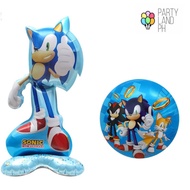 Super Sonic Foil Balloon Sonic Standee Birthday Party Decoration