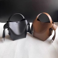 Genuine Genuine Leather Female Bag Acne Studios Bucket Bag High-End Feel Large-Capacity Messenger Ba