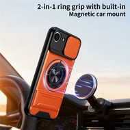 Magnetic Case For iPhone 17e 16e ⭐Withlens Ring Phone Cover⭐ Shockproof Shell Bracket Car Holder TPU