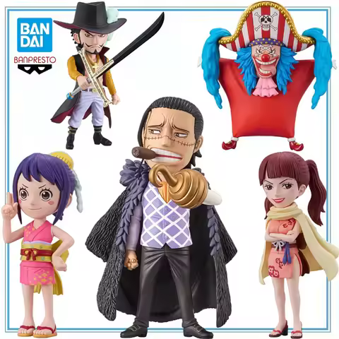 BANDAI Original Authentic in Stock One Piece Shinobu Kurozumi Tama Buggy Dracule Mihawk Sir Crocodil