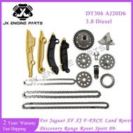 DT306 AJ20D6 Engine Rebuild Timing Chain Kit For Jaguar Land Rover 3.0 Discovery L462 Range Rover Sp