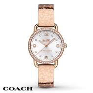 Women's Watches Original Coach Women Delancey Rose Gold Bracelet Watch 14502355