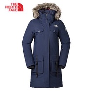 The North Face 北面 北臉 女 深藍色 防水 保暖 羽絨外套XS/S